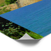 Block Island Corve Cove Poster (Ecke)