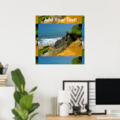 Block Island Corve Cove Poster (Heimbüro)