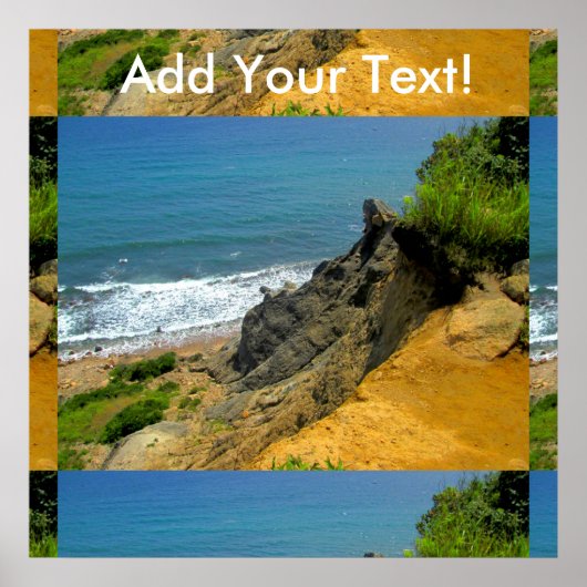 Block Island Corve Cove Poster (Vorne)