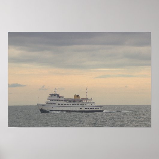 Block Island Fähre Poster (Vorne)