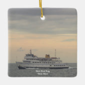 Block Island Ferry Rhode Island Ornament  (Vorderseite)