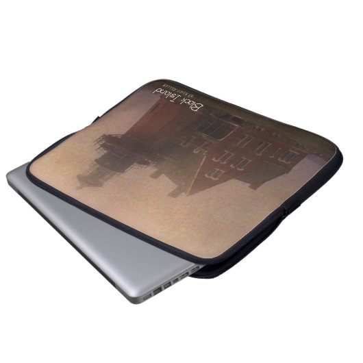 Block Island Laptopschutzhülle (Vorne Knopf)