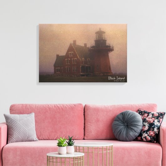 Block Island Leinwanddruck (Insitu (Wohnzimmer))