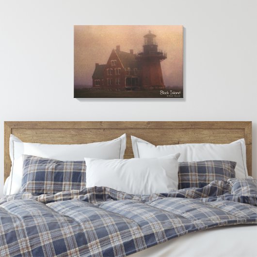 Block Island Leinwanddruck (Insitu (Schlafzimmer))