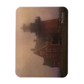 Block Island Light House Foto Magnet (Vertikal)