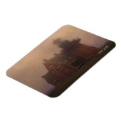 Block Island Light House Foto Magnet (Linke Seite)