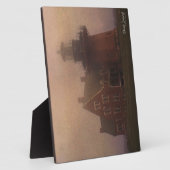 Block Island Lighthouse Fotoplatte (Seite)