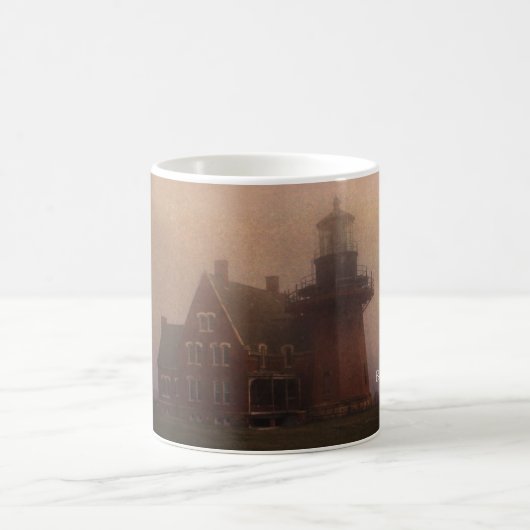 Block Island Lighthouse Kaffeetasse (Mittel)