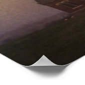 Block Island Lighthouse Poster (Ecke)