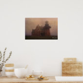 Block Island Lighthouse Poster (Küche)