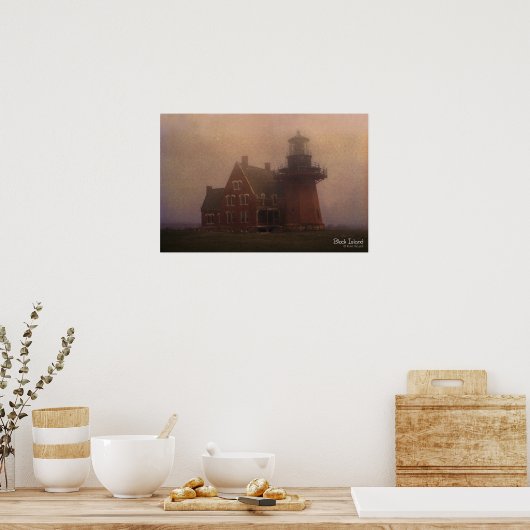 Block Island Lighthouse Poster (Küche)