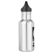 Block Island Lighthouse Rhode Island Moon Edelstahlflasche (Links)