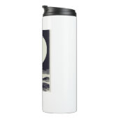 Block Island Lighthouse Rhode Island Moon Thermosbecher (Nach rechts gedreht)