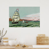 Block Island Medium Poster (Küche)