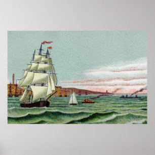 Block Island Medium Poster
