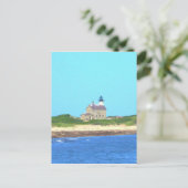 Block Island North Light Postkarte (Stehend Vorderseite)
