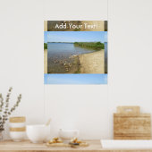 Block Island Pond 2 Poster (Küche)