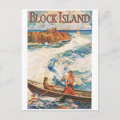 Block Island Postkarte (Vorderseite)
