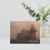 Block Island Postkarte (Stehend Vorderseite)