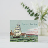 Block Island Postkarte (Stehend Vorderseite)