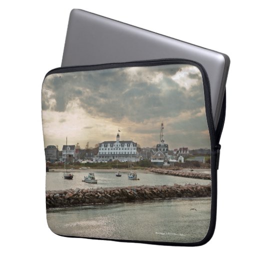 Block Island, Rhode Island Laptopschutzhülle (Vorderseite Links)