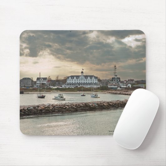 Block Island, Rhode Island Mousepad (Mit Mouse)