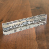 Block Island, Rhode Island Namensplakette (Seite)