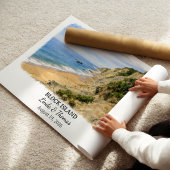 Block Island Rhode Island Poster, Aquarell Poster