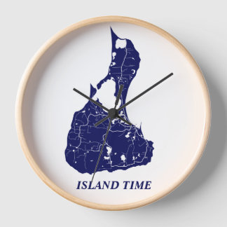 Block Island Rhode Island Uhr Island Zeit