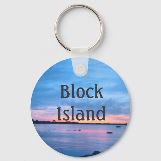 Block Island Schlüsselanhänger (Vorderseite)