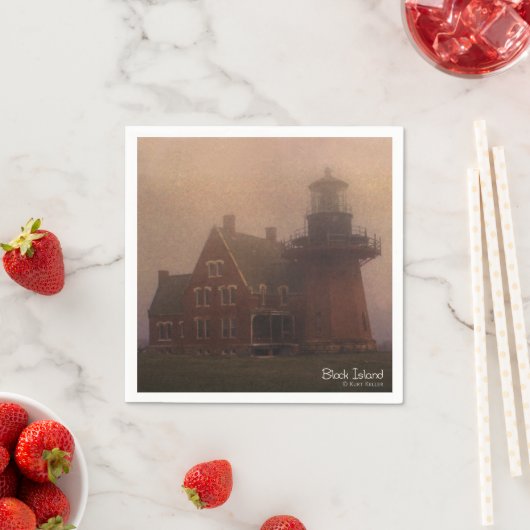 Block Island Serviette (Beispiel)
