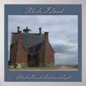 Block Island Southeast Light Poster (Vorne)