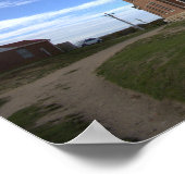 Block Island Southeast Light Poster (Ecke)