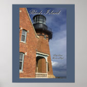 Block Island Southeast Light Poster (Vorne)