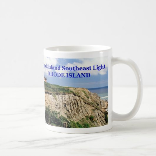 Block Island Southeast Lighthouse, Rhode Island Kaffeetasse (Rechts)