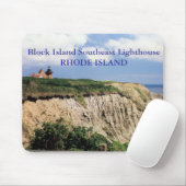 Block Island Southeast Lighthouse, RI Mousepad (Mit Mouse)