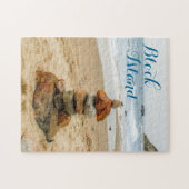 Block Island Stone Cairn Puzzle (Horizontal)