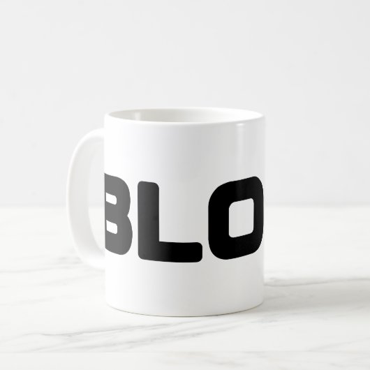 BLOCK KAFFEETASSE (Vorderseite Links)