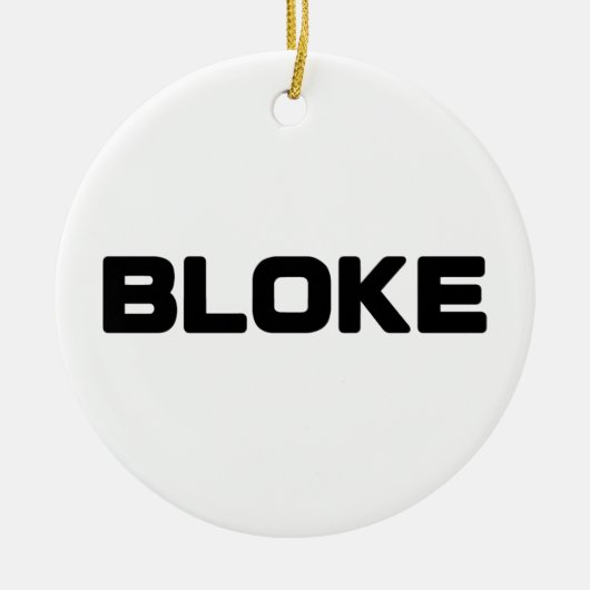BLOCK KERAMIK ORNAMENT (Vorne)