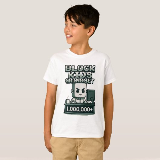 BLOCK KIDS GRINDSET T-Shirt (Vorne ganz)