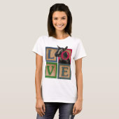 BLOCK-LIEBE-ZIEGE T-Shirt (Vorne ganz)