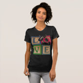 BLOCK-LIEBE-ZIEGE T-Shirt (Vorne ganz)