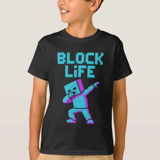 BLOCK LIFE T-Shirt (Vorderseite)