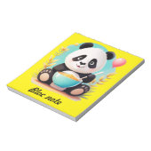 Block Note Panda Notizblock (Rotiert)