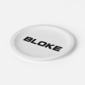 BLOCK PAPPTELLER (Schrägansicht)