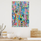 Block Party 24 x 36 Poster (Küche)