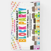BLOCK-PARTY-Banner Banner (Vertikal)