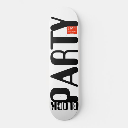 bLOCK PARTYSkateboard Skateboard (Vorderseite)
