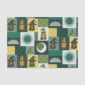 Block-Patchwork (Kosmisches Nebel) Seidenpapier (Vorderseite)