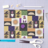 Block-Patchwork (Sonnenkorona) Seidenpapier (Handwerk)